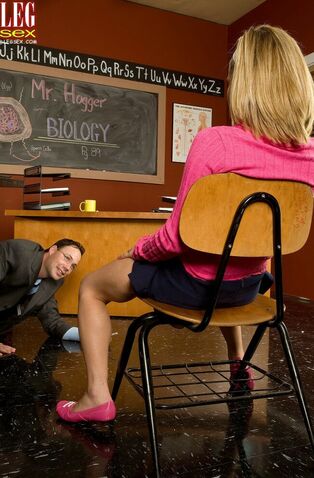 college girl bang-out with educator
