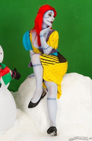 damsel ravaging a snowman