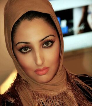 pretty arabian woman